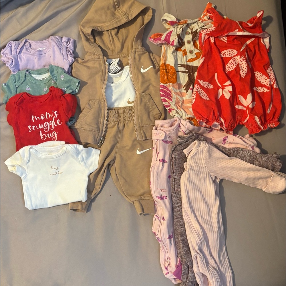 Baby girl clothing bundle